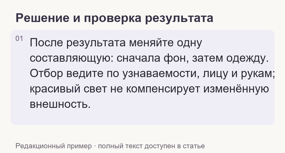 Проверка результата по теме статьи